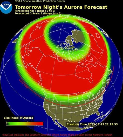 Northern Lights May Be Visible In Mass On Thursday Into Friday Heres