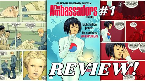 The Ambassadors 1 Review Excellent Opening Issue With Stunning Art
