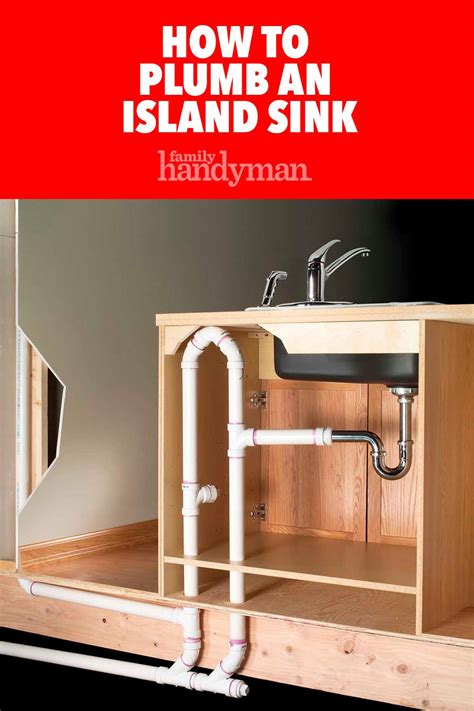 How To Plumb An Island Sink Sink In Island Sink Plumbing