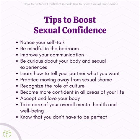 11 ways to be more confident in bed
