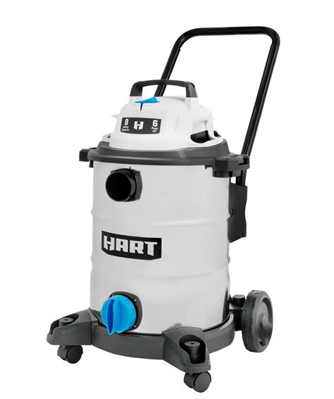 Hart 8 Gallon 60 Peak Hp Stainless Steel Wetdry Vacuum Ebay