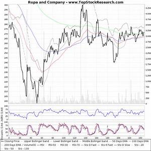 One Year Technical Analysis Chart Of Rupa And Company Rupa