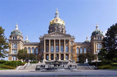 Iowa State Capitol Building Des Moines Ia The Iowa Stat Flickr