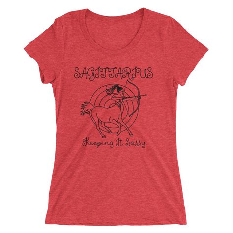 Sagittarius Shirt Women S Tee Signs Of The Zodiac Etsy Womens Tees