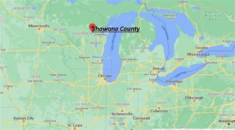 Where Is Shawano County Wisconsin Shawano County Map Where Is Map