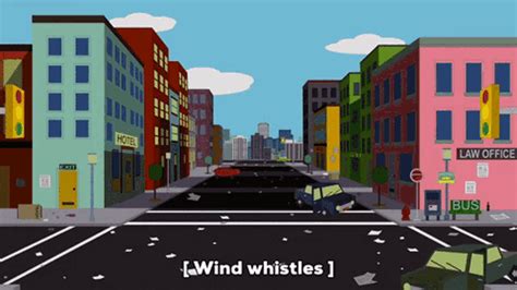 Blowing Wind Empty Street  Blowing Wind Empty Street Deserted Town Discover And Share S