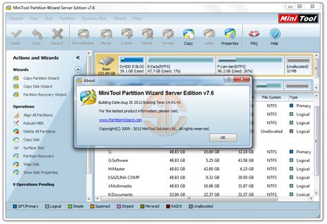 MiniTool Partition Wizard Server Edition v7.6 Full Version | Maximum PC