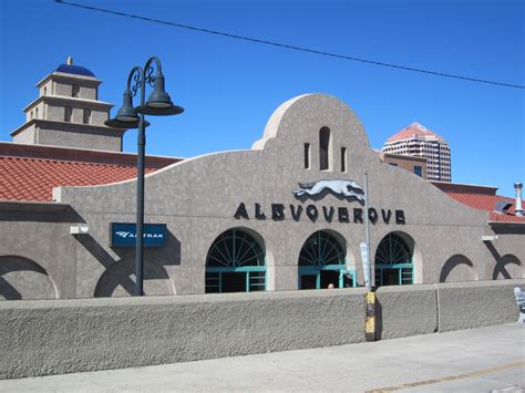Albuquerque Amtrak Station This Is A Long Stop With Plenty Of Time To