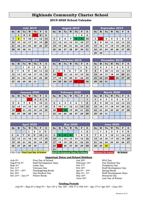 Cmsv Academic Calendar Printable Calendar 2023
