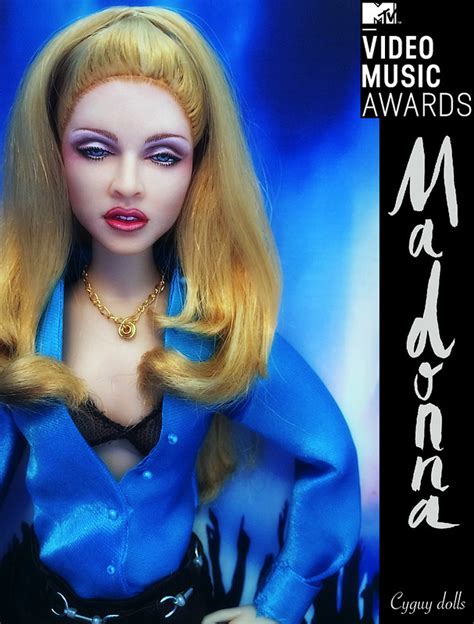 Fluidr Madonna 1995 Mtv Vmas Doll By Cyguydolls