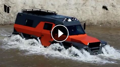 Russian Off Road Beast The Avtoros Shaman 8x8 Atv