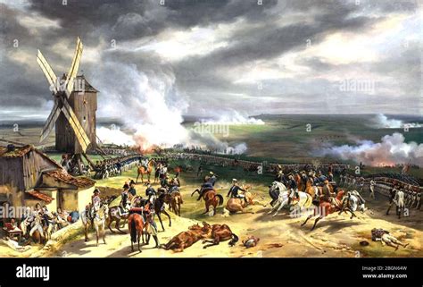 Battle Of Valmy 20 September 1792 Painted By Horace Vernet In 1826