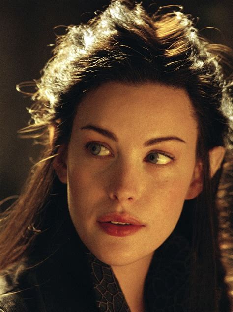 Liv Tyler As Arwen Undómiel In The Lord Of The Rings The Fellowship Of The Ring 2001 Lord