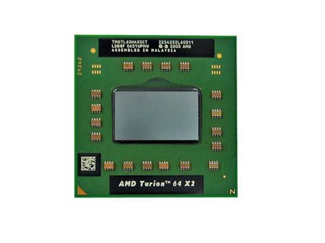 Amd Turion 64 X2 Tl 60 20 Ghz Socket S1 Tmdtl60hax5ct Processor