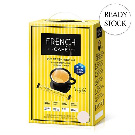 Korean Instant Namyang French Cafe Coffee Mix 100 Sticks Ready Stock