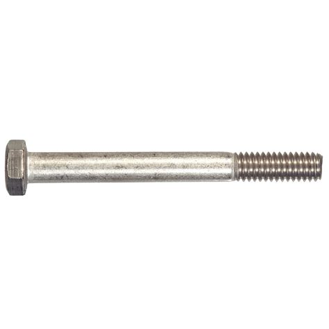 Hillman 12mm X 100mm Stainless Steel Coarse Thread Hex Bolt 6 Count