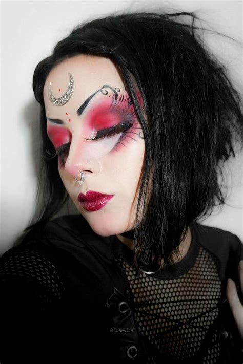 Pin By Beautiful Darkness On Goth Punk Makeup Black Makeup Gothic