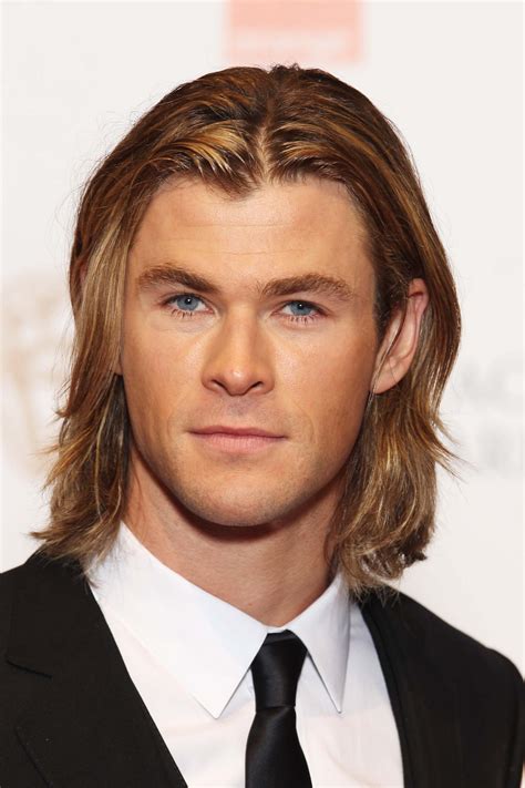 Though we love chris hemsworth for his long, golden locks in the avengers, it's not exactly the hair length we can achieve ourselves overnight (or have an easy chance of pulling off, for that matter). 25 Men with Long Hair: All the Looks You Need to Know
