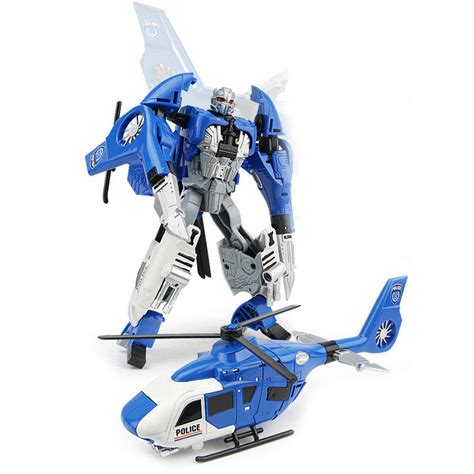 Alloy Transformers Helicopter Robot Model 48 Off Rosegal