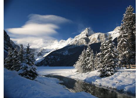 Foto sneeuwlandschap in de bergen. Gratis foto's om te printen - afb 17039.