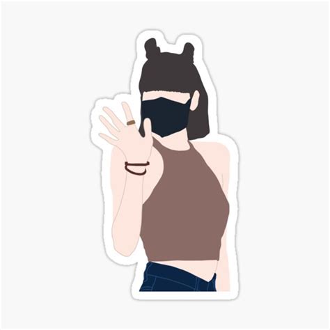 Lisa Sticker For Sale By Artbynorain Redbubble