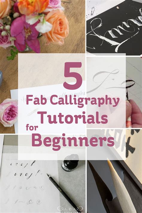 Best 25 Calligraphy Tutorial Beginners Ideas On Pinterest