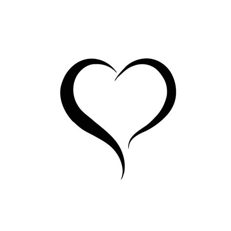 Schau dir unsere auswahl an herz vorlage an, um die tollsten einzigartigen oder spezialgefertigten handgemachten stücke aus unseren shops für vorlagen zu finden. Two Lines Heart Vinyl Wall Art - - #Art #heart # ...