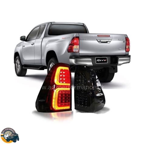 Rear Lamps Tail Lights Back Lights Red Lava Toyota Hilux Revo Rocco