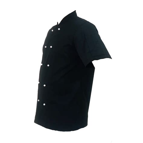 Black Chef Jacket Unisex Chef Uniforms In Australia