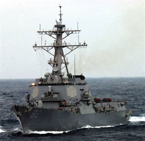 Uss Lassen Ddg 82 Arleigh Burke Class Guided Missile Destroyer Aegis South China Sea Us Navy