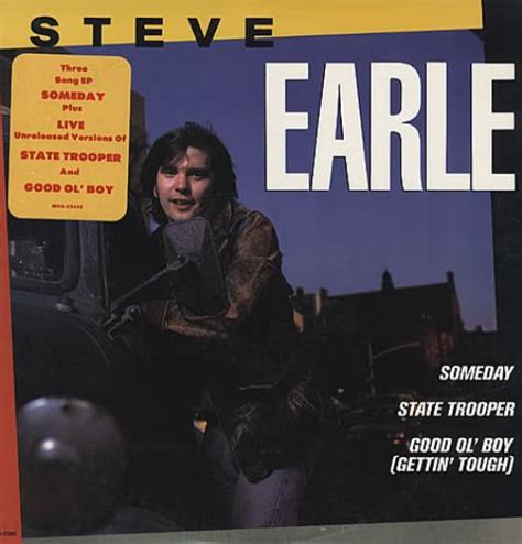 Steve Earle Someday Us 12 Vinyl Single 12 Inch Record Maxi Single