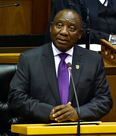 Ramaphosa cuts a fitting figure to take over government, stabilise the economy, and secure the constitutional architecture that he helped create at. Ramaphosa's maiden SONA focuses on economic growth