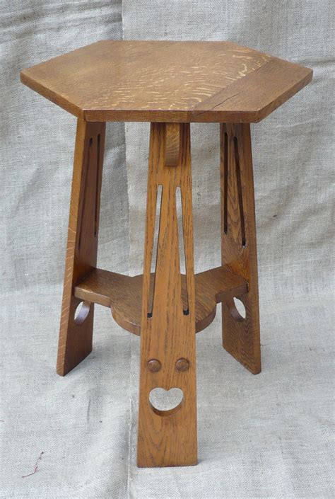 Small Arts And Crafts Side Table In Oak Antiques Atlas