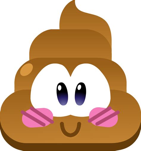 Cute Poop Happy Poop Emoji Emotional Piles Of Poop Digital Art By