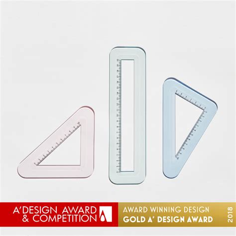 A Design Award And Competition Kaiqi Rounded Ruler A Set Of Ruler