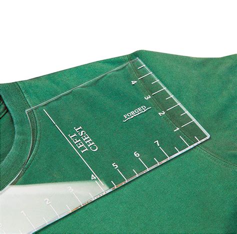 Wholesale Acrylic Tshirt Alignment Tool, 18×5 Inch T-Shirt Alignment