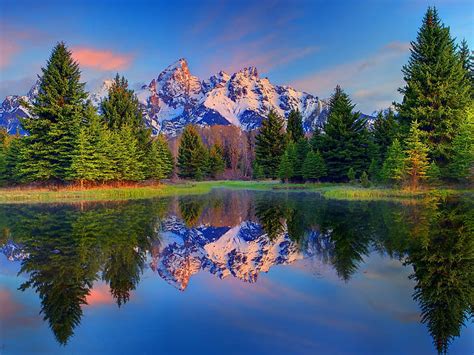 Hd Wallpaper Emerald Lake Grand Teton National Park Wyoming Usa