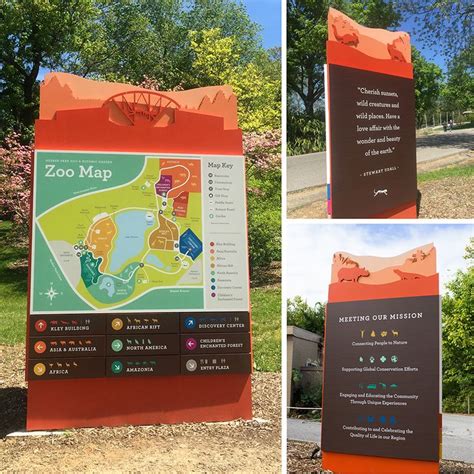 Mesker Park Zoo And Botanic Garden Wayfinding Signage Sprout Design