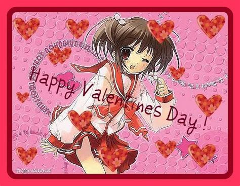 Valentine Greeting Cards Anime Valentine Greeting Cards Anime