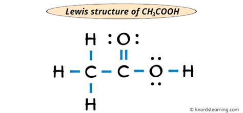 Lewis Structure Of CH3COOH Acetic Acid In 6 Simple Steps