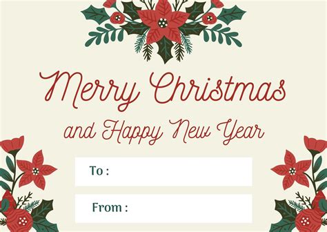 Printable Christmas Card Photo Templates Free
