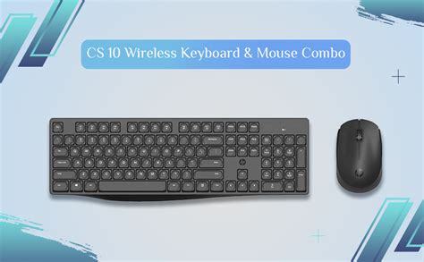 Hp Cs10 Wireless Multi Device Bluetooth Keyboard And Mouse Setopen Box