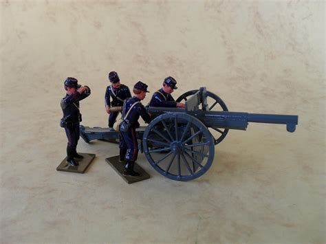 Ww60a French 75mm Field Gun 1914 Regal Toy Soldiers