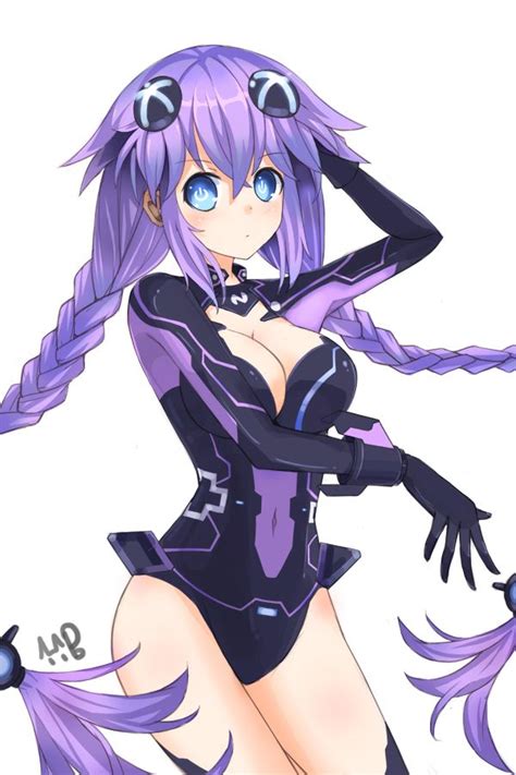 Choujigen Game Neptune Neptune Purple Heart art by プレリン Pixiv