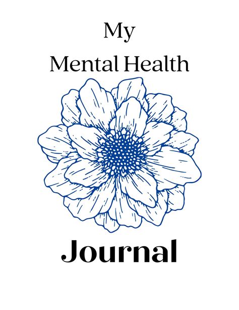 Printable Mental Health Journal Mental Health Tracker Etsy
