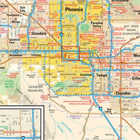 Map Of Phoenix Arizona