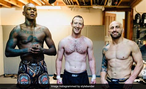 Mark Zuckerberg Looks Shredded Posts Pic After Training Session With