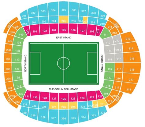 West Ham Stadium Seating Plan Seating Plan How To Plan Etihad