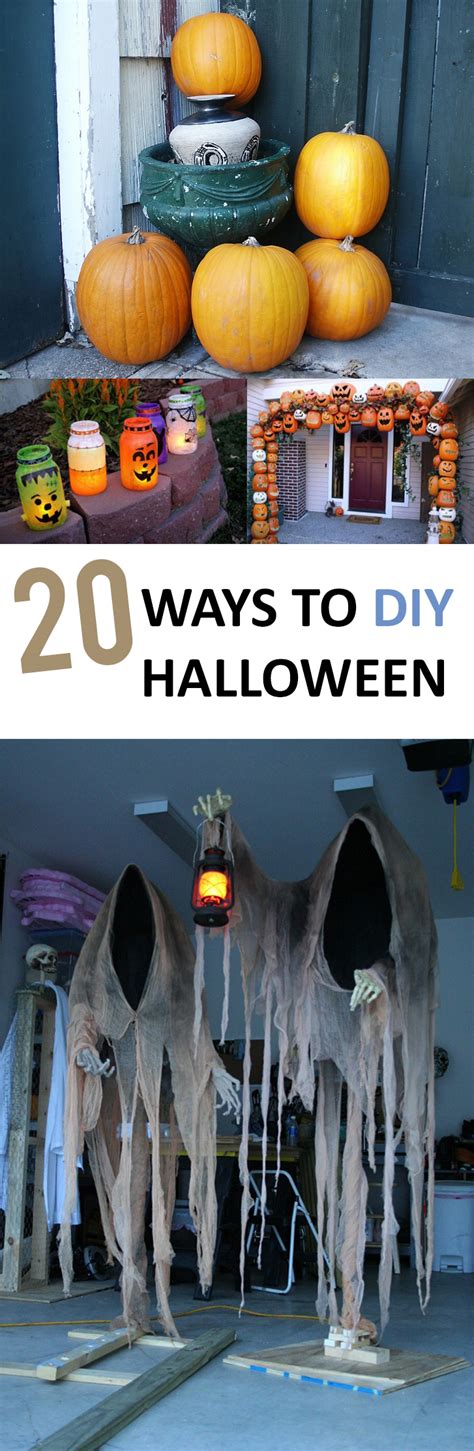20 Ways To Diy Halloween