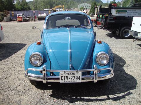 Classic Vw Bugs Fully Restored 1967 Gulf Blue Beetle For Sale